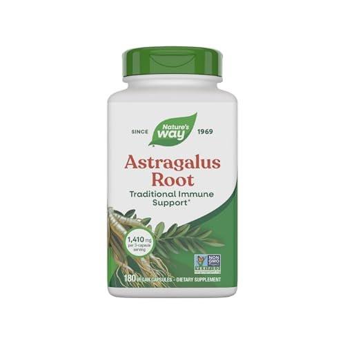 Nature's Way Astragalus Root, Traditional Immune Support*, Non-GMO Project Verified, Vegan, 180 Capsules - görsel 12