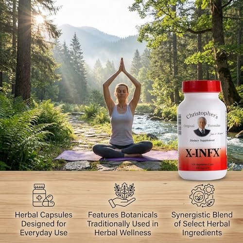 Christopher's Original Formulas X-INFX Formula, Natural Immune Support, 100 Caps - görsel 14
