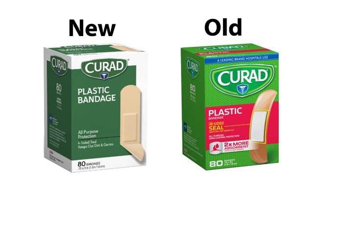 Curad Plastic Bandages 3/4 x 3 Inch, 80 Count – Flexible First Aid Protection - görsel 11