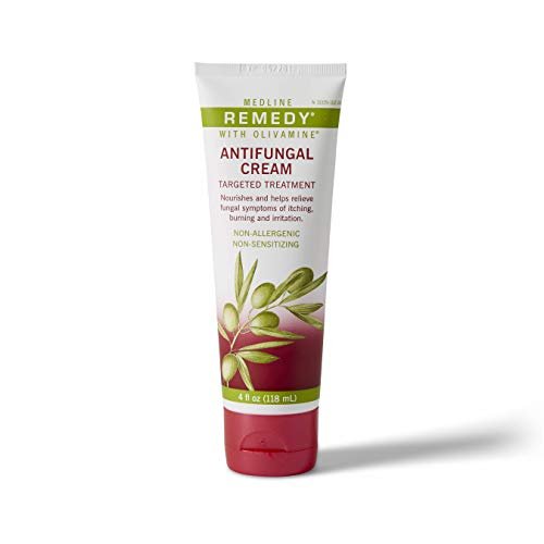 Medline Remedy Olivamine Antifungal Cream - – Gentle on Skin: Suitable for daily use on affected areas; free from – Image 4