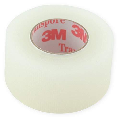 3M Transpore Surgical Tape 2" X 10 Yard Roll Hypoallergenic Tape - Model 1527-2 - görsel 1