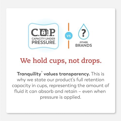 Tranquility Premium ATN Disposable Briefs with Tabs, Overnight Protection Superabsorbent Core for Leak-Free and Full-Fit Comfort, Medium 12ct Bag - görsel 16