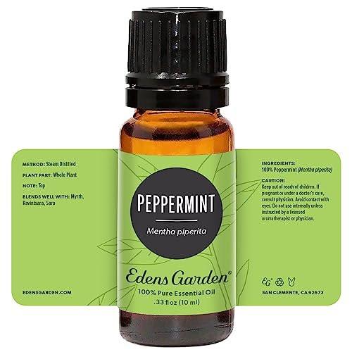 Edens Garden Peppermint Essential Oil – 100% Pure Premium Grade, Undiluted, Natural, Therapeutic, Aromatherapy, Best for Diffuser, Candle, Laundry, Hair (10 ml / 0.33 fl oz) - görsel 16