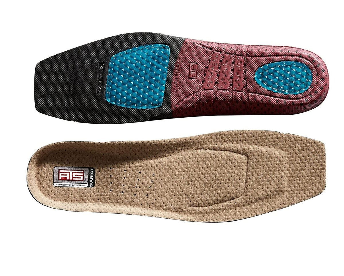 ARIAT Men's ATS Wide Square Toe Footbeds, Multicolored, 10 W - görsel 6