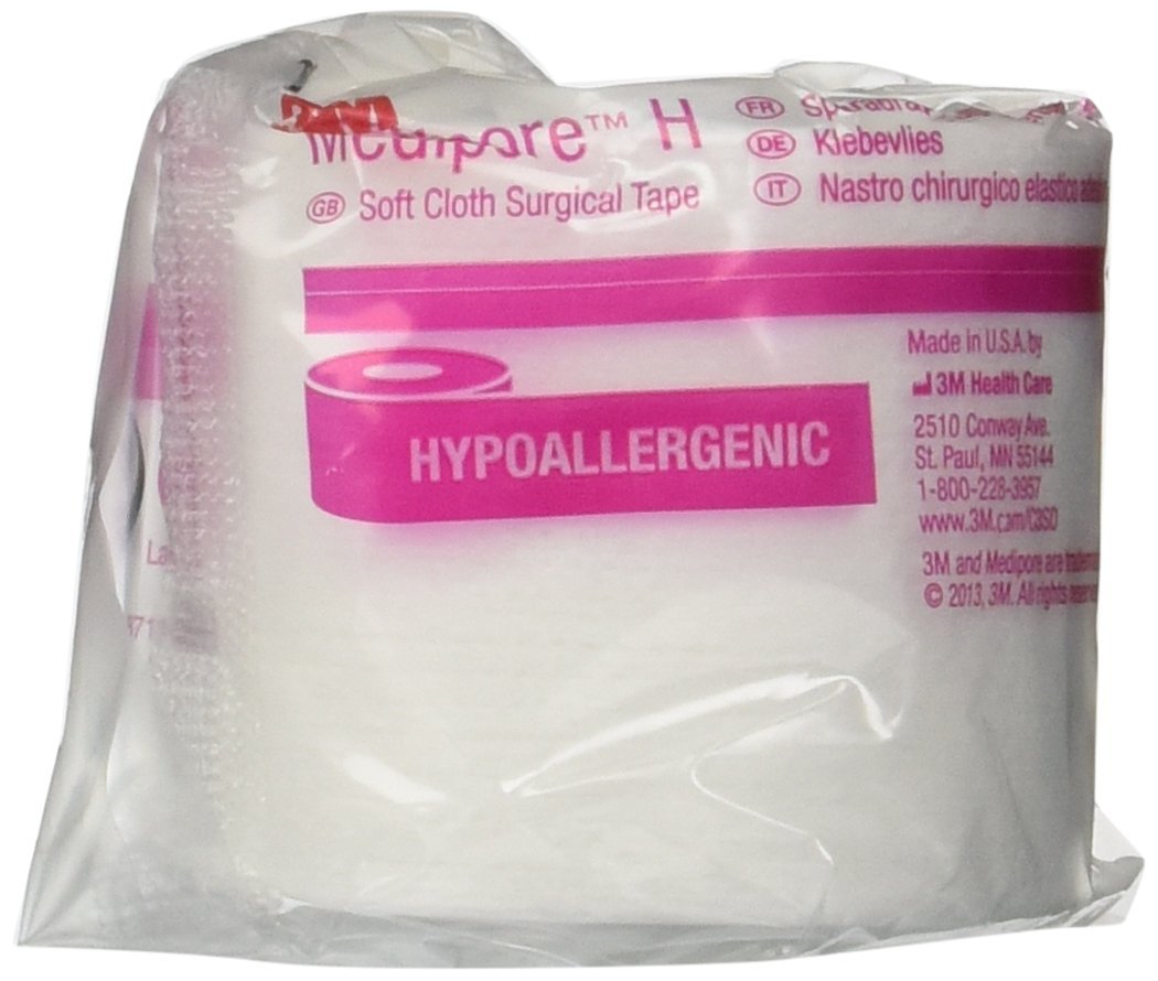 3M Medipore H Soft Cloth Surgical Tape 2in x 10 yd Roll #2862 - görsel 2