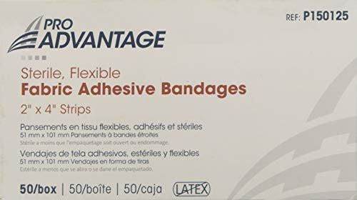 Pro Advantage Band-Aids - Fabric 2"x4" - Box of 50 - görsel 4