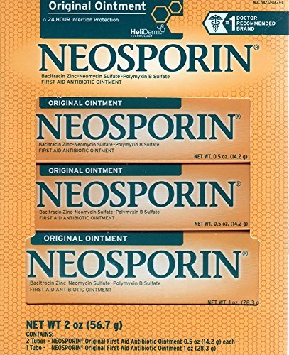 Neosporin Original First Aid Antibiotic Ointment Combo Pack, 2oz (Pack of 3) - görsel 2