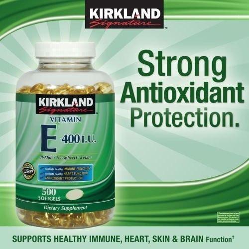 Vitamin E 400 IU 500 Softgels – Supports Healthy Immune System - görsel 5