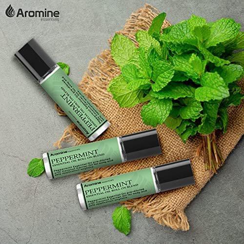 Peppermint Essential Oil Roll On, Pre-Diluted 10ml (Pack of 2) – Premium Quality, Therapeutic Grade Topical Ready Aromatherapy Oil - görsel 12
