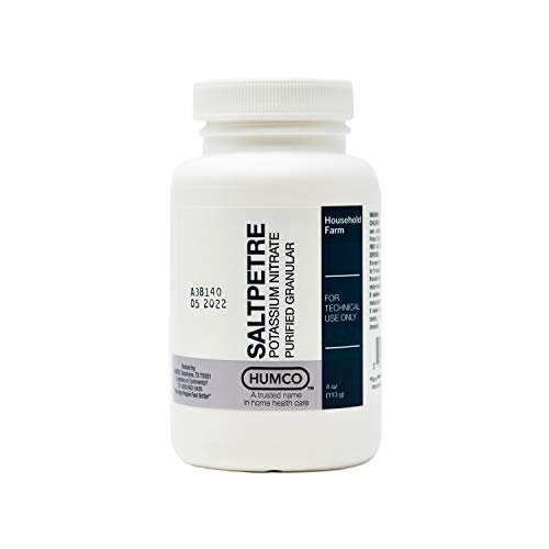 HUMCO Potassium Nitrate FCC 4 oz - High Purity Potassium Nitrate - görsel 2