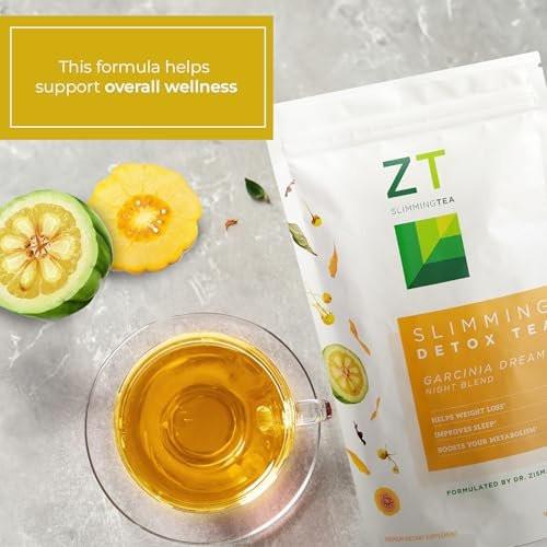 Dr. Zisman ZT Slimming Detox Tea - Garcinia Dreams Night Blend Weight Loss Tea - Muscle Tension - Enhanced Digestion, Healthy Rest While Burning Calories (28 Tea Bags) - görsel 18