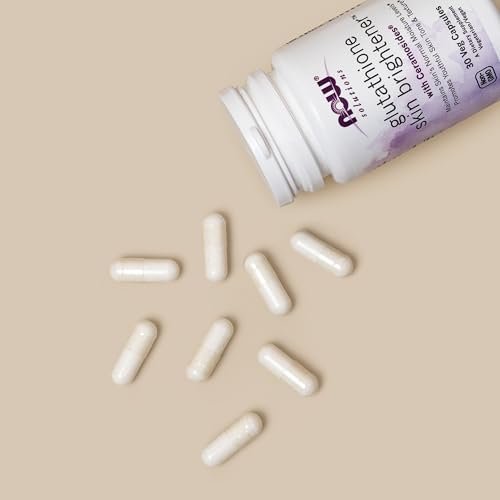 NOW Foods Solutions, Glutathione Skin Brightener with Ceramosides®, Moisturizing and Illuminating, 30 Veg Capsules - görsel 12