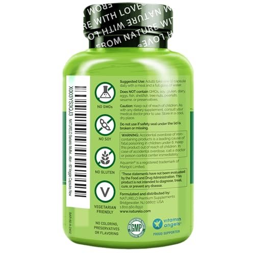 NATURELO Bariatric Multivitamin - One Daily with Iron - Supplement for Post Gastric Bypass Surgery Patients - Natural Whole Food Nutrition - 60 Veggie Capsules - görsel 16