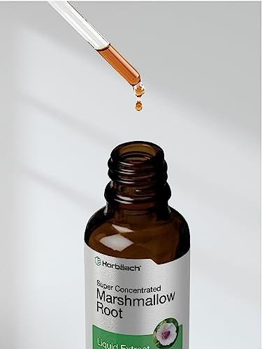 Horbäach Marshmallow Root Extract Tincture | 2 fl oz | Althaea Officinalis Liquid | Alcohol Free | Vegetarian, Non-GMO & Gluten Free - görsel 14