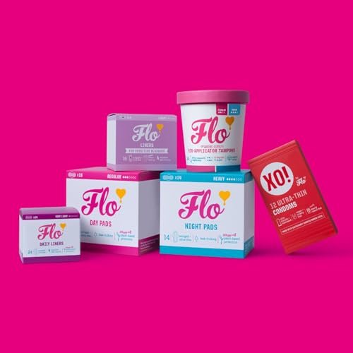 Flo - Daily Liners (96 Pack) - Organic Bamboo Panty Liners for Women - Very Light Flow - Wrapped, Ultra-Thin - Absorbent, Soft & Breathable - Fragrance Free - Vegan & Cruelty Free - görsel 16