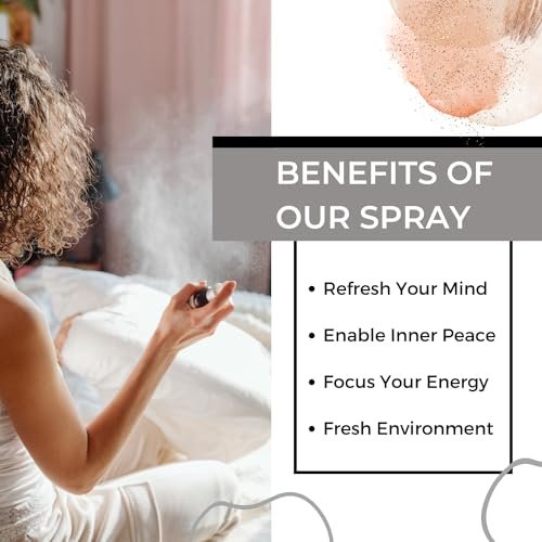 Benatu Peppermint Eucalyptus Essential Oil Blend Spray for Body and Hair, Multi-Use Natural Breathe Scent Aromatherapy Room Mist for Linen, Bedding, Fabric, Pillow, Car 4 fl oz - görsel 10