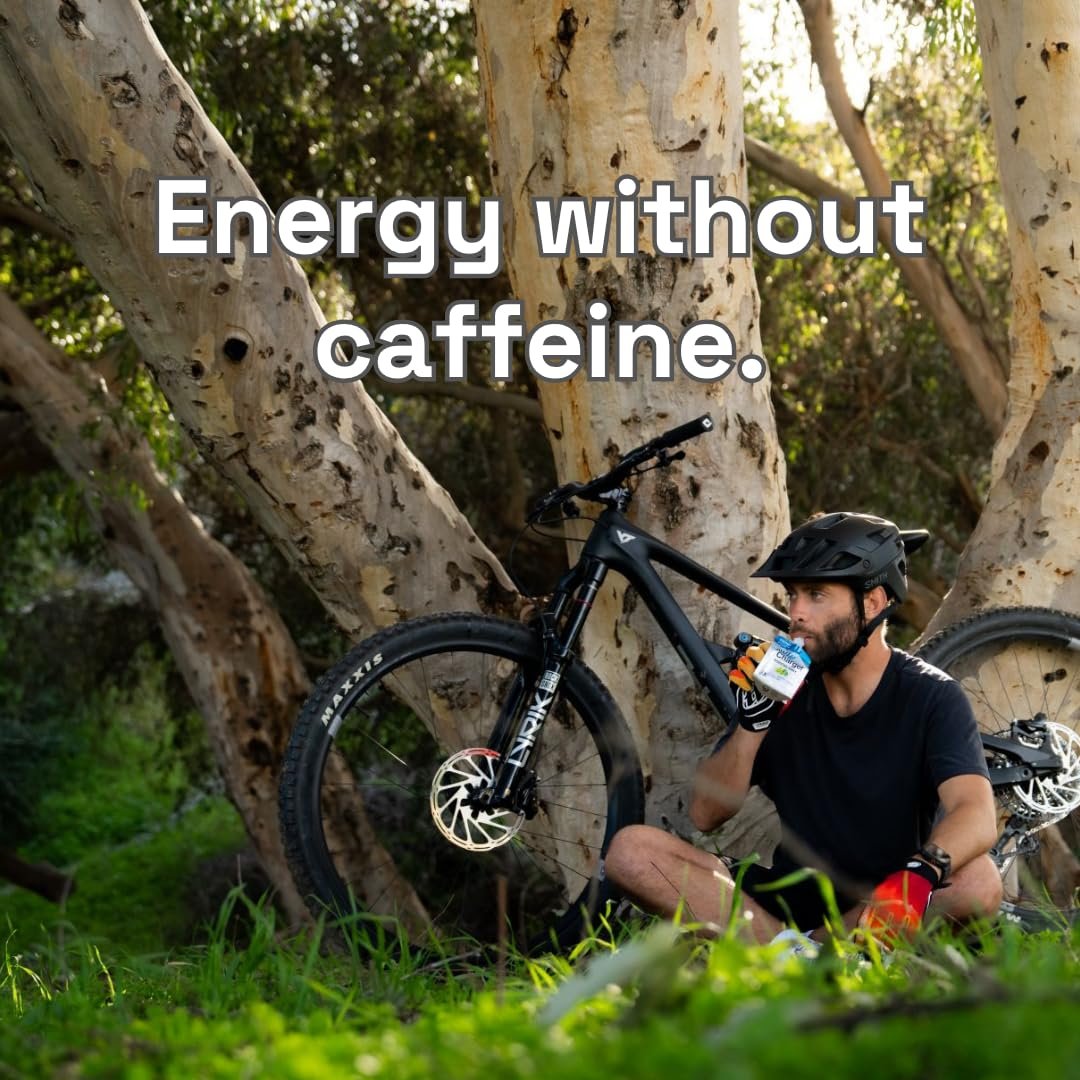 Chargel White Grape Caffeine-Free Instant Energy Gel - Pack of 6 - 6.35oz Each - Running, Biking, Workout, Hiking Essentials for Women & Men - görsel 12