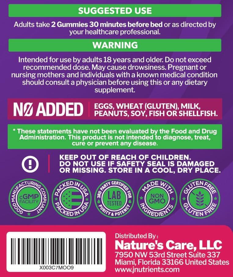 Melatonin 20mg Gummies (120 Count) - Maximum Strength Sleep Support for Adults with 10mg of Melatonin Per Gummy - Gluten-Free, Vegetarian, Great Tasting Mixed Berry Flavor - 60 Servings - görsel 11