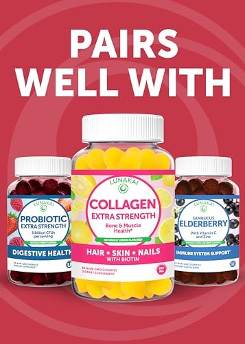 Lunakai USA Made Womens Multivitamin Gummies - Delicious Daily Dose with 16 Multi Vitamins for Women - Energy & Immune Support, Non-GMO, 60 Ct - görsel 18