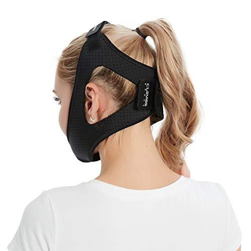 Anti Snoring Chin Strap for CPAP Users (Black) - görsel 12