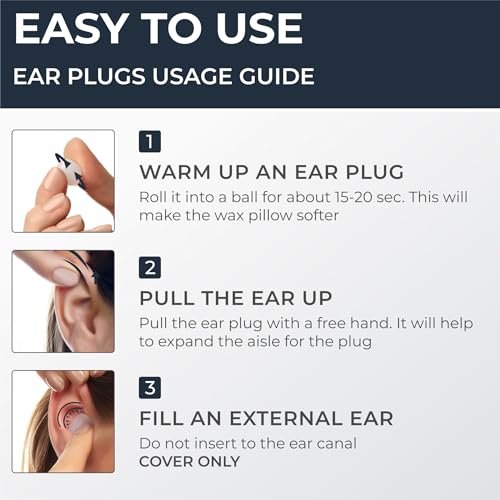 Peace&Quiet PQ Wax Ear Plugs for Sleeping, – Value Pack: With 50 individual pillows, you have plenty of backups – Image 18