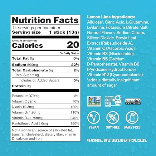 Liquid I.V. Hydration Multiplier Sugar-Free – Great Taste: Refreshing lemon lime flavor without artificial – Image 12
