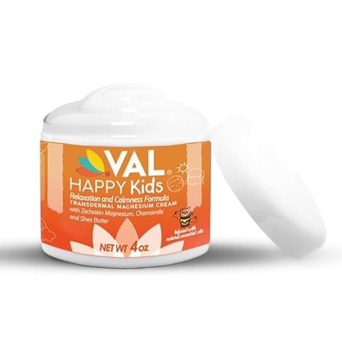 VAL Magnesium Cream for Kids | Relaxation for Daytime & Bedtime Routine | Gentle Zechstein Magnesium Chloride | Calm & Mood Support | with Chamomile, Shea Butter & Essential Oils | USA Made | 4oz - görsel 18