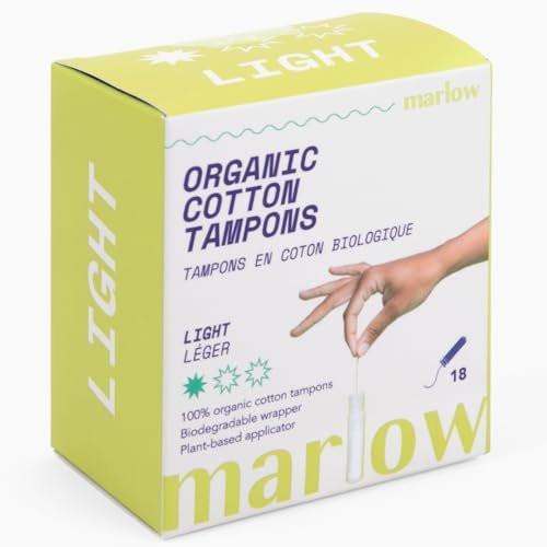 Marlow 100% Organic Cotton Easy Glide – Compact Plant-Based Applicator: BPA-free, biodegradable, and easy to – Image 16