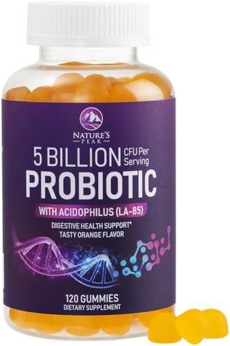 Probiotic Gummies - 6 Premium Probiotic Strains - Daily Gut Health Pro Biotic Gummy Supplement for Women, Men & Teens, Natural Digestive Health Support, “Good” Gut & Immune Support - 120 Gummies - görsel 18
