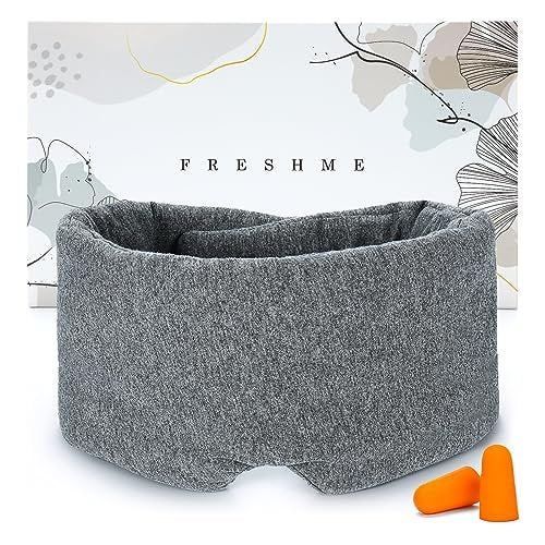 FRESHME Deluxe Cotton Sleep Mask Gift Set - – Weight: 1.6 ounces – Image 14