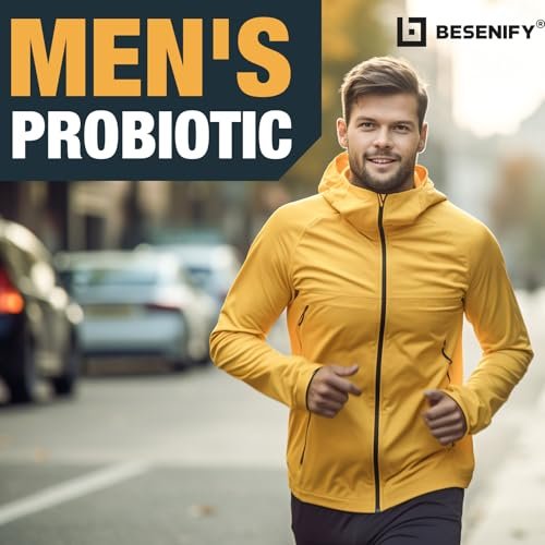 Probiotics for Men, 500 Billion CFUs & 12 Strains, Men's Probiotic with Turmeric, Cranberry, Goji - Probiotics for Digestive Health, Immune, Stomach, Bloating & Gut Health for Men, 60 Pro Biotics Caps - görsel 18