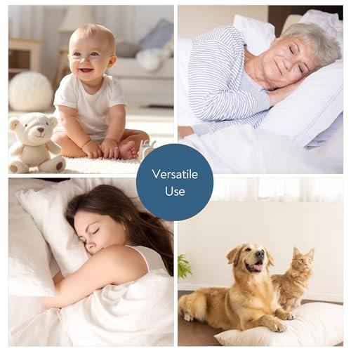 Washable Incontinence Bed Pads, Waterproof Bed Protector Pad, Reusable Bed Wetting Pads for Kids, Adults, Elderly, Hospitals & Pets, Bed Period Pad Mat, 24" x 36"- Black - görsel 14