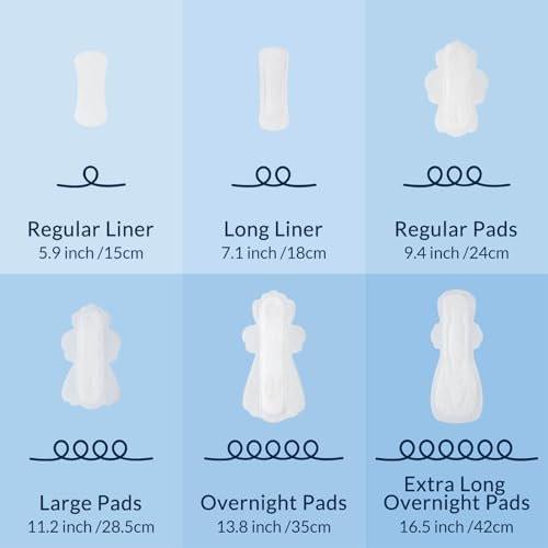 Rpe Life 100% Organic Long Panty Liners for Women - 96ct, Ultra Thin Cotton Cover, Light Absorbency, Unscented Barely There Pantiliners (Long Liner, Size 2, 96ct) - görsel 16