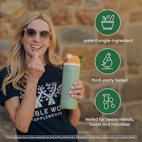 Double Wood Supplements Mullein Leaf Drops for Lungs, 2 FL OZ (60 Servings) – Supports Lung & Respiratory Health (Better Absorbed Than Capsules) - görsel 16