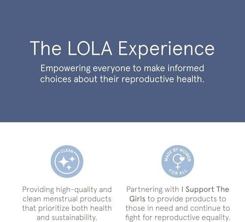 LOLA Organic Cotton Pads, 36 Count - Ultra – High Absorbency for Heavy Flow: Designed to handle heavy flow days, – Image 16