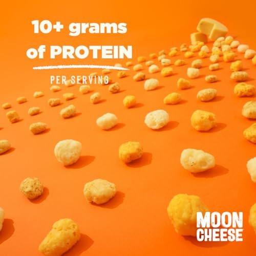 Moon Cheese Space Spice, Out Of This World Pizza, Crunchy, Protein-Rich Cheese Snack, Keto Friendly, 100% Real Cheese, Low Carb, Gluten-Free, No Sugar, 2 Oz bags (Pack of 3) - görsel 14