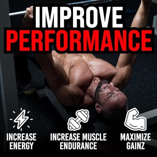 Bucked Up Mango Pineapple Creatine for Women and Men - Easy to Mix Vegetarian - Flavored Creatine Monohydrate Powder - Made in USA - 5G Per Serving - 50 Servings - 250 Grams Per Container - görsel 16