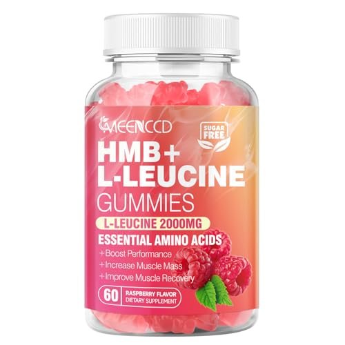 MEENCCD HMB and L-Leucine Gummies, HMB and – Muscle Growth Support: HMB helps enhance protein synthesis and – Image 16