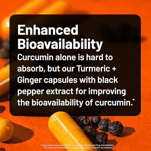 NatureWise Turmeric Curcumin + Ginger 2400 – Vegan & Non-GMO: Made with plant-based ingredients, free from GMOs, – Image 16