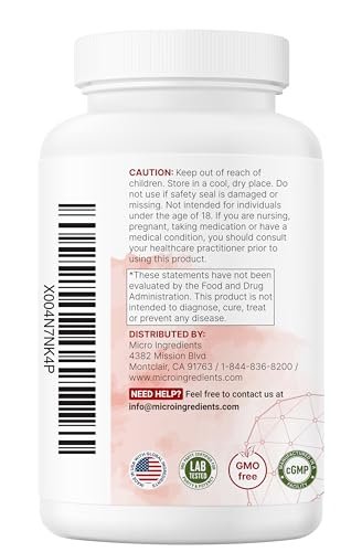 Micro Ingredients TUDCA Bile Salts 2,000mg Supplement, 240 Capsules | 7-in-1 Complex with NAC, Milk Thistle, Glutathione, Dandelion & Artichoke | Extra Strength Tauroursodeoxycholic Acid | Non-GMO - görsel 14