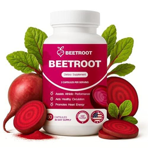 ZENVIVIAN Beetroot Capsules – 1300mg Non-GMO Beet Root Powder Supplement – 60 Vegan Capsules for Natural Energy, Blood Flow & Endurance Support - görsel 16