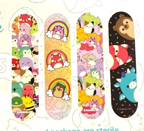 Smart Care Squishmallows Adhesive Bandages, Latex Free, Regular Shape, 20 Count - görsel 4
