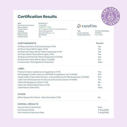 GLP-1 Supplement | GLP 1 Booster Drink Mix – Great Taste: Delicious mixed berry flavor that mixes easily with – Image 18