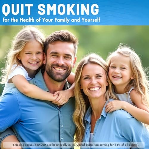 RBUGR Nicotine Patches Step 1+, 21mg Upgraded to 28mg (4 * 7mg), Quit Smoking Patches, Stop Smoking Aids That Work Within 2 Weeks, 24-Hour Nicotine Patch for Transdermal Delivery (21 Patches) - görsel 16