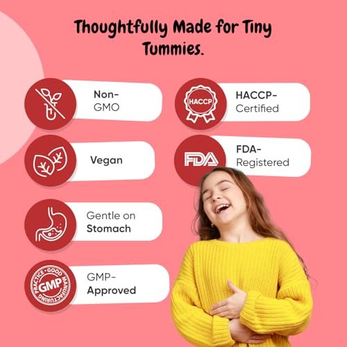 maxmedix Kids Probiotics Gummies | Prebiotic + Probiotics for Kids - 1 Billion CFU & Inulin (45-Day Supply) | 90 Children Synbiotic Gummies | Natural Apple Flavor | Vegan, Non-GMO - görsel 18