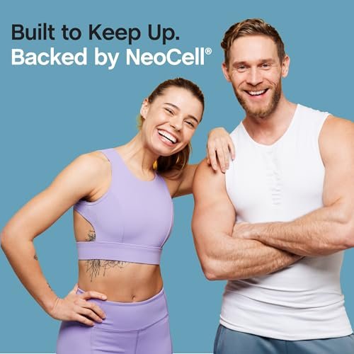 NeoCell Creatine Monohydrate Powder with Multi Collagen Peptides – Unflavored, 30 Servings for Women and Men - görsel 18