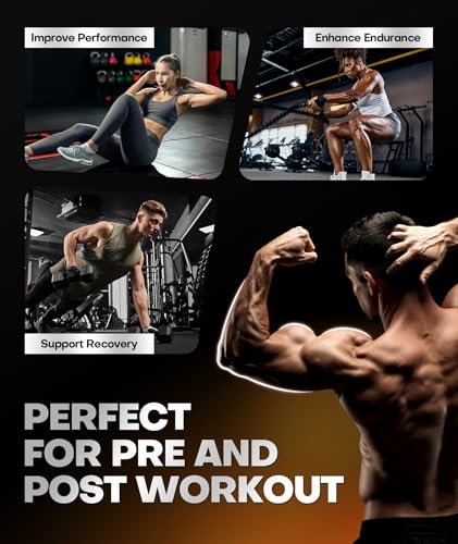 Instant Boost Creatine Monohydrate Gummies, Complex Formula with Real 5000mg Creatine, L-Taurine, B12, Mg & K, Pre-Workout Creatine for Women & Men to Support Energy, Muscle, Recovery, 0 Sugar, Vegan - görsel 14