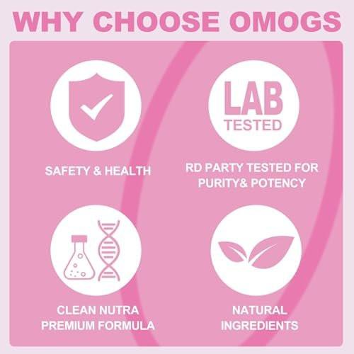 OMOGS 2PCS Collagen Peptides Capsule, Naturally Sourced Hydrolyzed Collagen with Prebiotic & Cranberry Extract - Hair, Skin, Nail, Joint, Digestive & Immune Support, 2PCS-200 Capsules - görsel 10