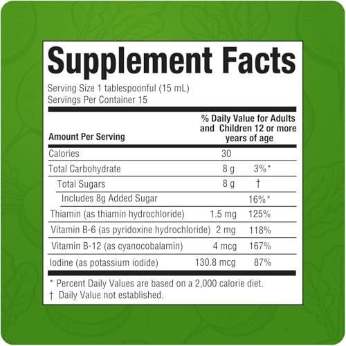Rabano Yodado Ionized Radish Dietary Liquid Supplement with Iodine, Vitamin B1, B6 & B12, Wellness & Digestive Support, Helps Maintain Natural Energy & Nutrient Balance, 8 Fl Oz, Pack of 3 - görsel 16
