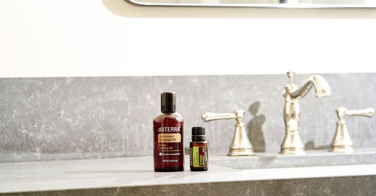Black currant oil supplement bottle on a clean white background, showcasing the product for eye health.